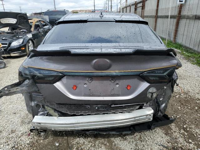 4T1G31AK5MU559470 - 2021 TOYOTA CAMRY SE GRAY photo 6