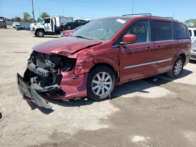 2C4RC1BG1GR214591 - 2016 CHRYSLER TOWN & COU TOURING 红色 照片 1
