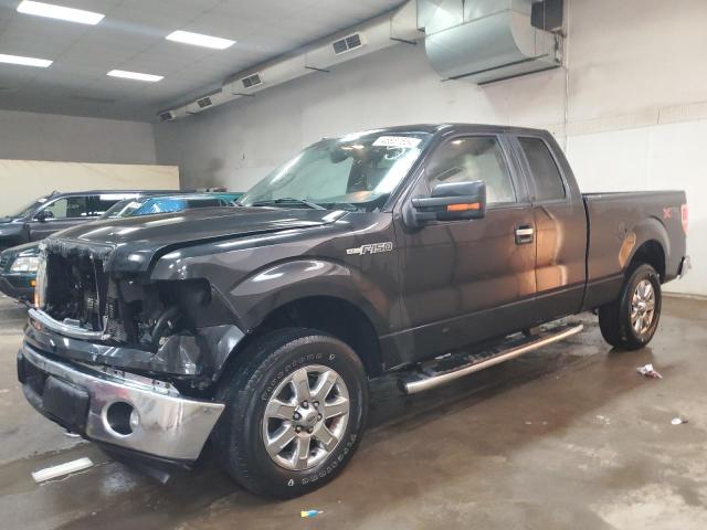 1FTEX1EM4EKG37665 - 2014 FORD F150 SUPER CAB BLACK photo 1