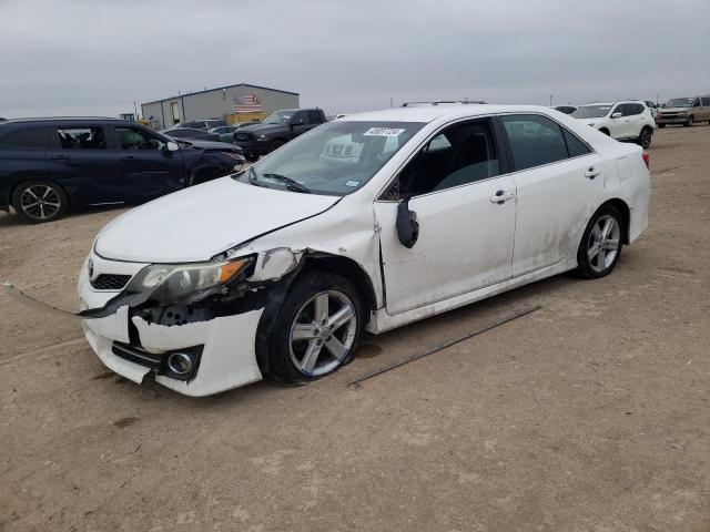 4T1BF1FK6DU669549 - 2013 TOYOTA CAMRY L WHITE photo 1