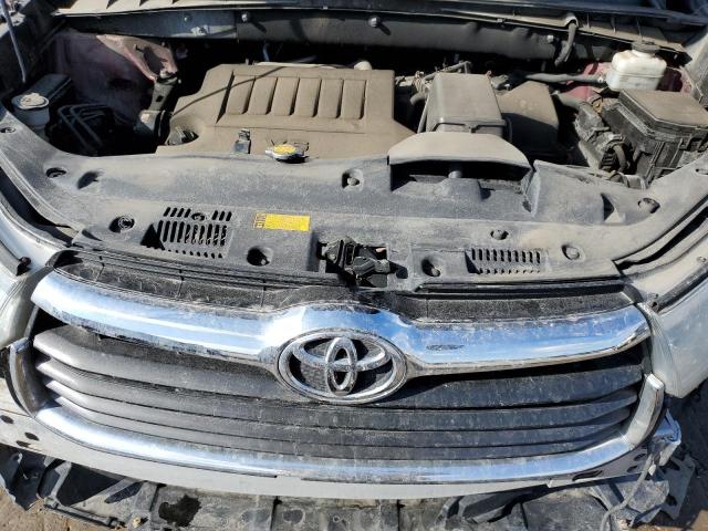 5TDJKRFH6ES054181 - 2014 TOYOTA HIGHLANDER XLE 栗色 照片 12