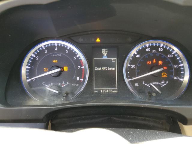 5TDJKRFH6ES054181 - 2014 TOYOTA HIGHLANDER XLE 栗色 照片 9