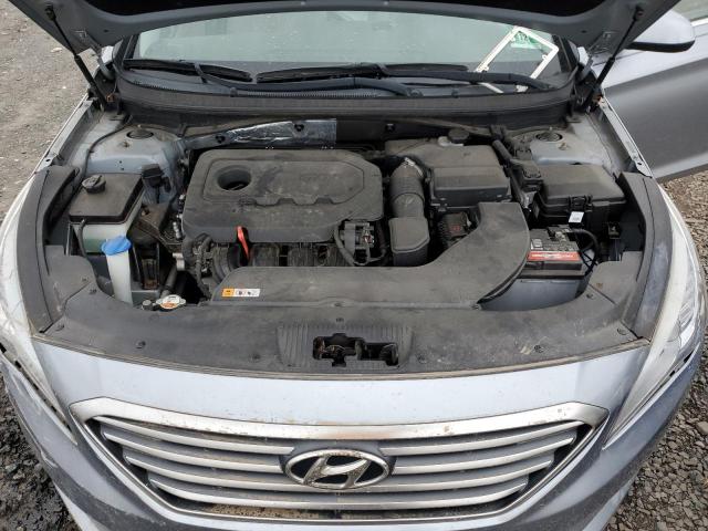 5NPE24AFXFH086438 - 2015 HYUNDAI SONATA SE GRAY photo 11