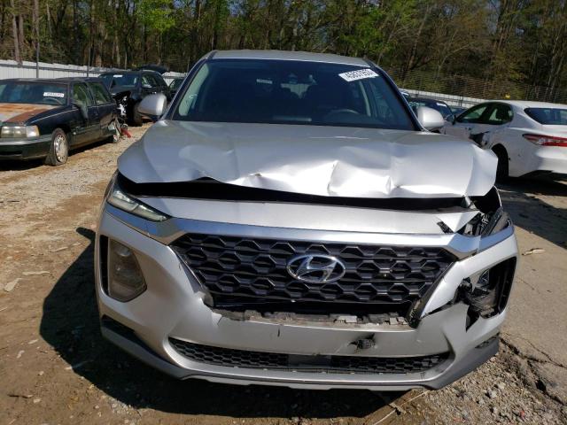 5NMS23AD1KH050236 - 2019 HYUNDAI SANTA FE SE SILVER photo 5