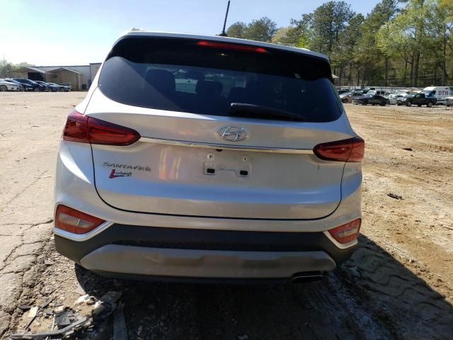 5NMS23AD1KH050236 - 2019 HYUNDAI SANTA FE SE SILVER photo 6