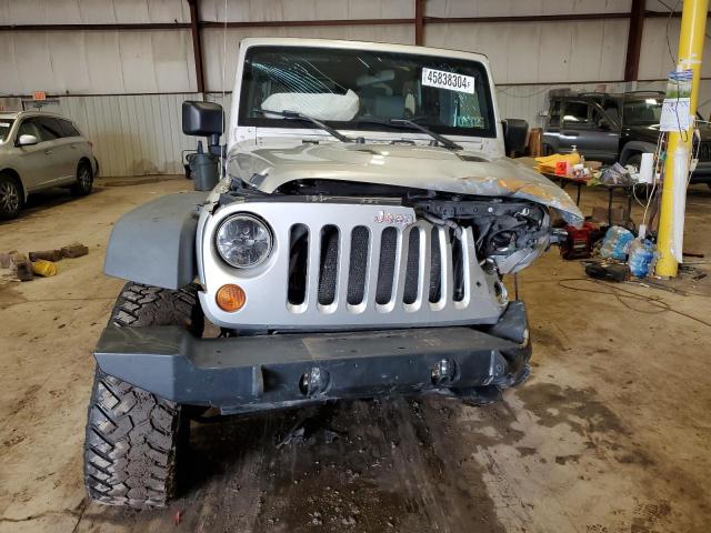 1J4GA39197L172829 - 2007 JEEP WRANGLER X SILVER photo 5