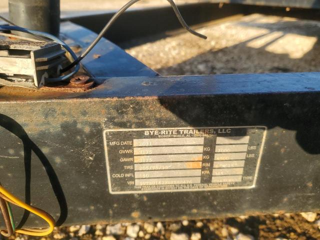 5VTBU162XBRBB8476 - 2011 UTILITY TRAILER BLACK photo 10