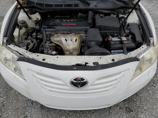 JTNBE46K873041264 - 2007 TOYOTA CAMRY CE WHITE photo 11