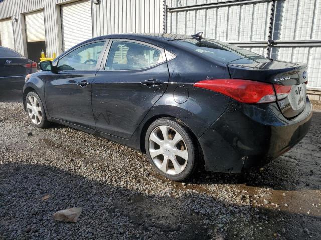 KMHDH4AE4CU220794 - 2012 HYUNDAI ELANTRA GLS BLACK photo 2