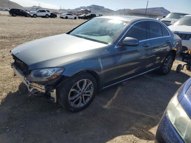 55SWF4KB5JU241651 - 2018 MERCEDES-BENZ C 300 4MATIC SILVER photo 1