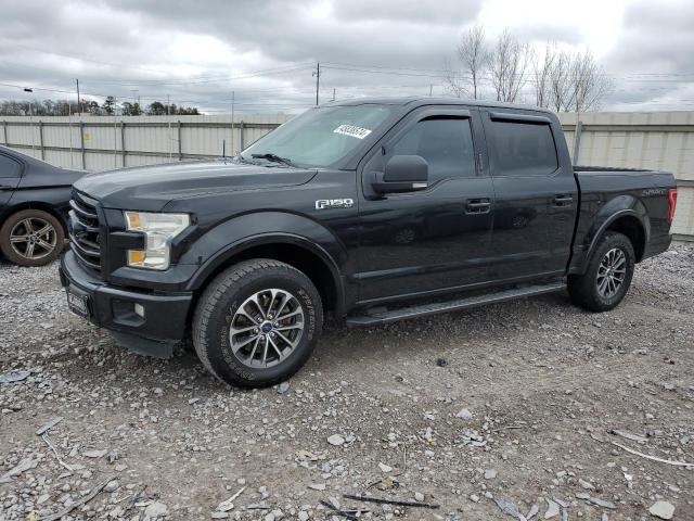 1FTEW1CP9FFD00726 - 2015 FORD F150 SUPERCREW BLACK photo 1