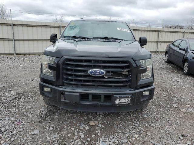 1FTEW1CP9FFD00726 - 2015 FORD F150 SUPERCREW BLACK photo 5