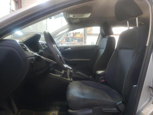 3VW1K7AJ9DM415770 - 2013 VOLKSWAGEN JETTA BASE Արծաթագույն լուսանկար 7