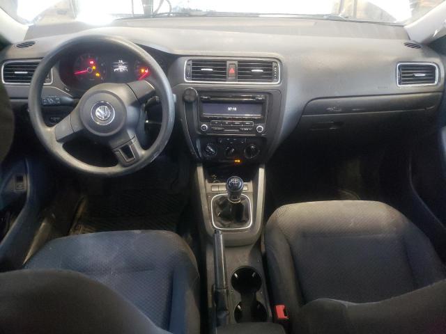 3VW1K7AJ9DM415770 - 2013 VOLKSWAGEN JETTA BASE Արծաթագույն լուսանկար 8