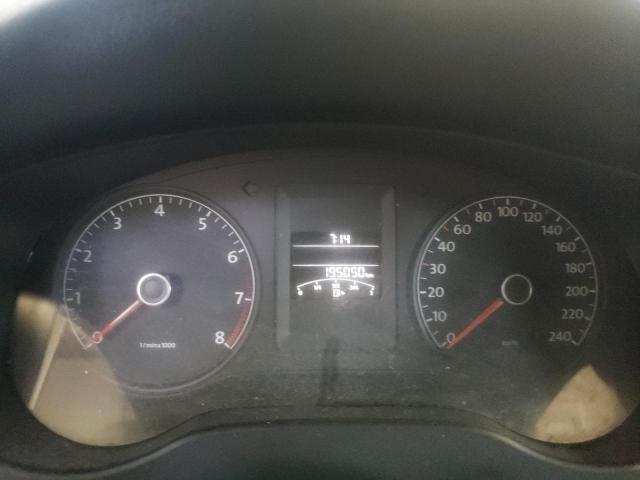 3VW1K7AJ9DM415770 - 2013 VOLKSWAGEN JETTA BASE Արծաթագույն լուսանկար 9