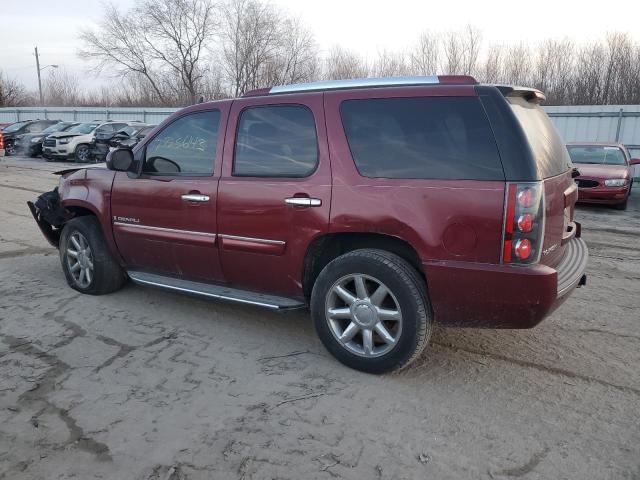 1GKFK63807J367529 - 2007 GMC YUKON DENALI BURGUNDY photo 2