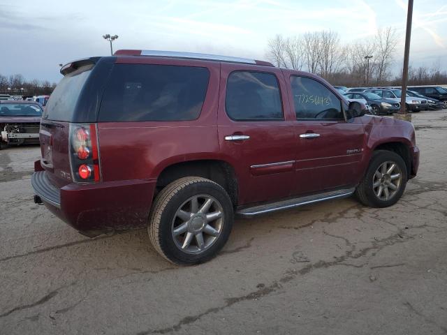 1GKFK63807J367529 - 2007 GMC YUKON DENALI BURGUNDY photo 3