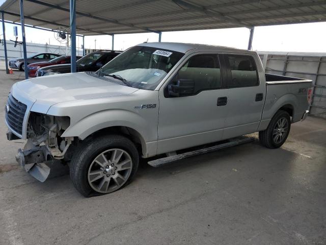 1FTFW1CF3EKD58624 - 2014 FORD F150 SUPERCREW SILVER photo 1