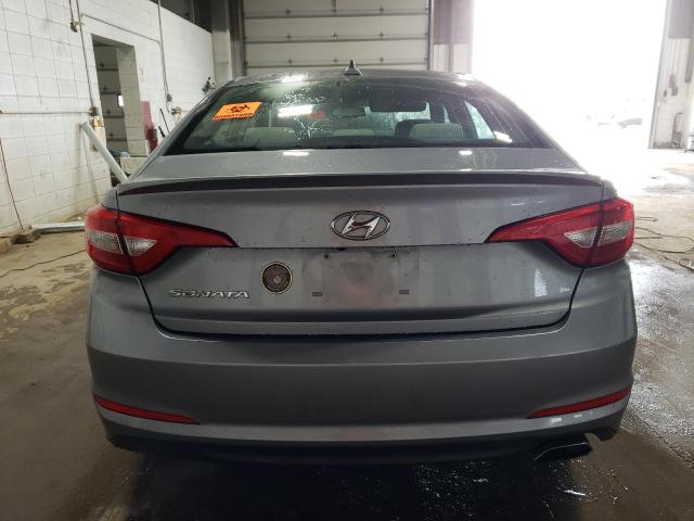 5NPE24AF6GH335948 - 2016 HYUNDAI SONATA SE SILVER photo 6