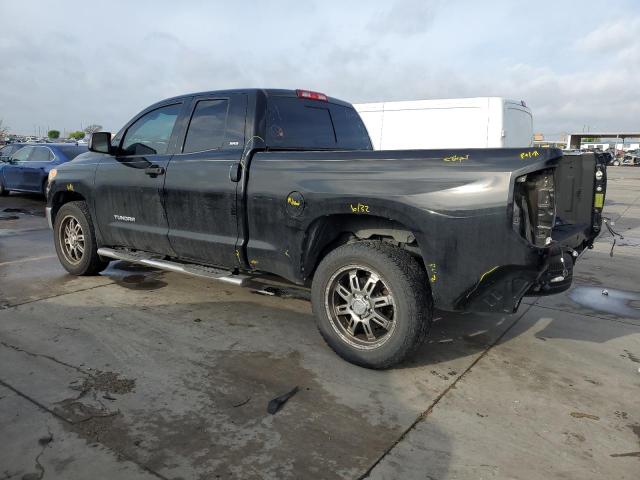 5TFRM5F17EX075530 - 2014 TOYOTA TUNDRA DOUBLE CAB SR/SR5 BLACK photo 2