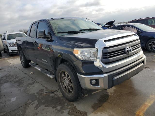 5TFRM5F17EX075530 - 2014 TOYOTA TUNDRA DOUBLE CAB SR/SR5 BLACK photo 4