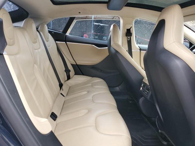 5YJSA1CN8DFP06787 - 2013 TESLA MODEL S Կապույտ լուսանկար 10