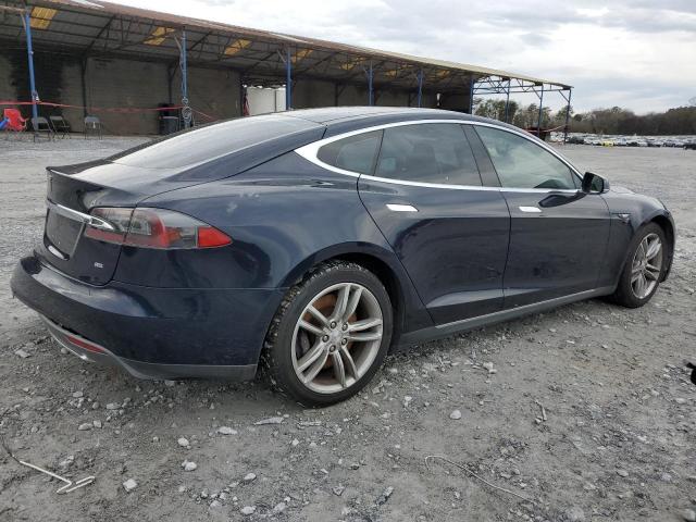 5YJSA1CN8DFP06787 - 2013 TESLA MODEL S Կապույտ լուսանկար 3