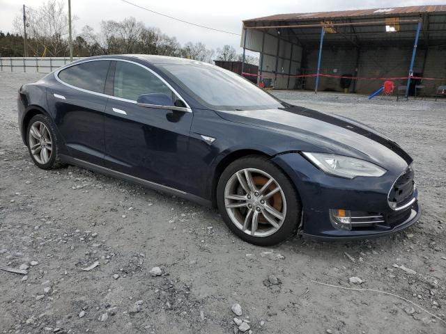 5YJSA1CN8DFP06787 - 2013 TESLA MODEL S Կապույտ լուսանկար 4