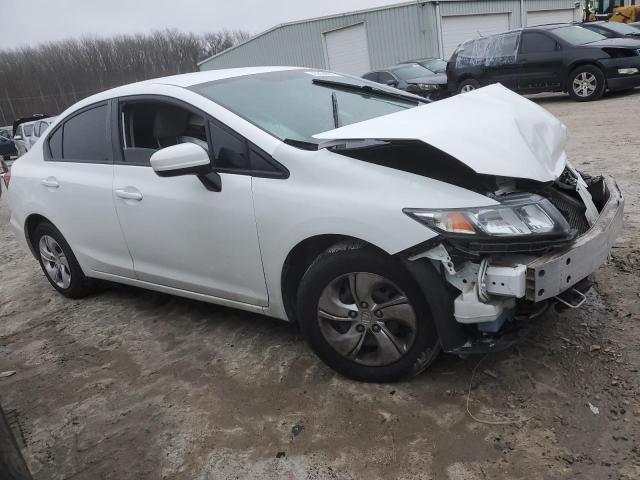 19XFB2F53EE254853 - 2014 HONDA CIVIC LX WHITE photo 4