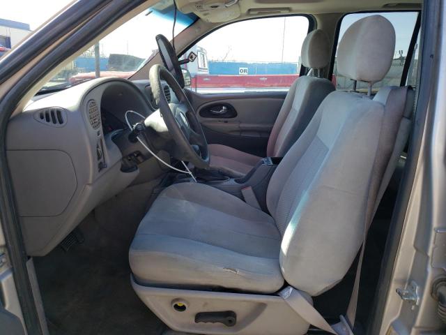 1GNDS13S572198448 - 2007 CHEVROLET TRAILBLAZE LS SILVER photo 7