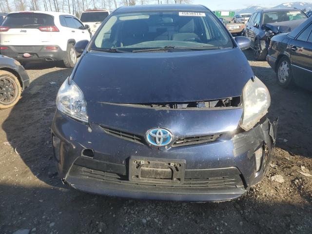 JTDKN3DU0C1540486 - 2012 TOYOTA PRIUS BLUE photo 5