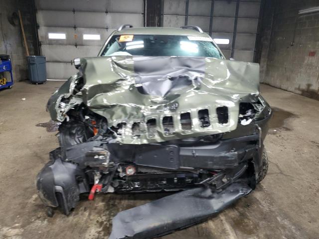 1C4PJMBX8MD222989 - 2021 JEEP CHEROKEE TRAILHAWK GREEN photo 5