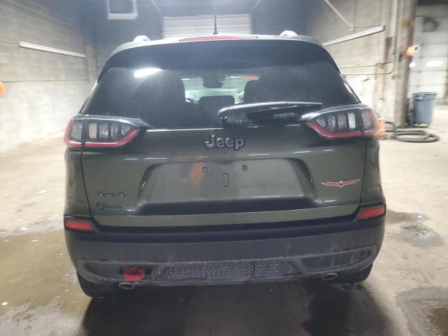 1C4PJMBX8MD222989 - 2021 JEEP CHEROKEE TRAILHAWK GREEN photo 6