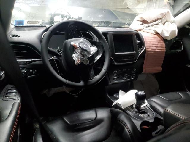 1C4PJMBX8MD222989 - 2021 JEEP CHEROKEE TRAILHAWK GREEN photo 8