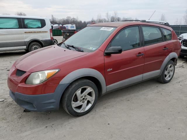 5Y2SM64843Z472878 - 2003 PONTIAC VIBE AWD RED photo 1