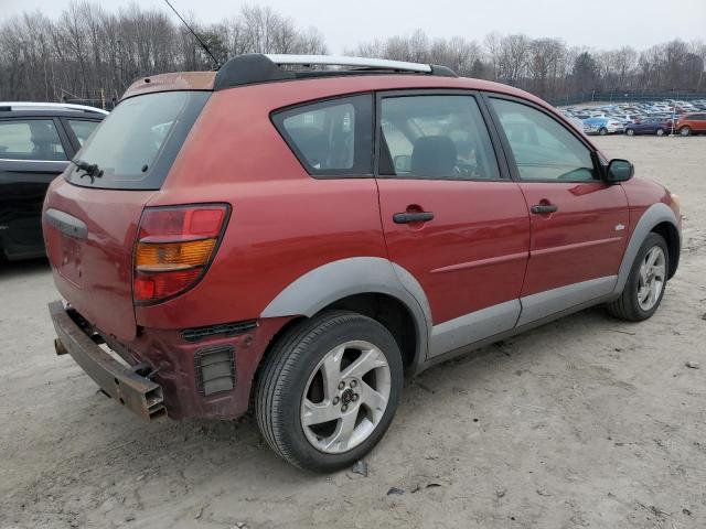 5Y2SM64843Z472878 - 2003 PONTIAC VIBE AWD RED photo 3