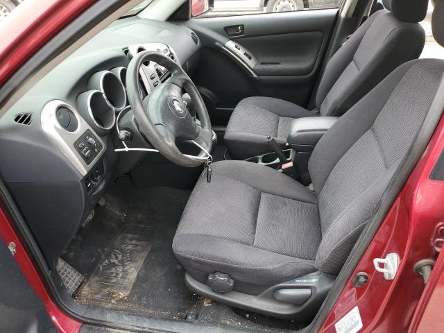 5Y2SM64843Z472878 - 2003 PONTIAC VIBE AWD RED photo 7