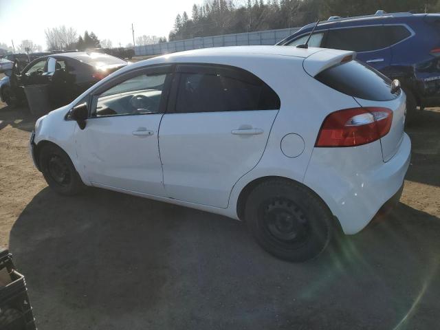 KNADM5A3XF6968380 - 2015 KIA RIO LX WHITE photo 2