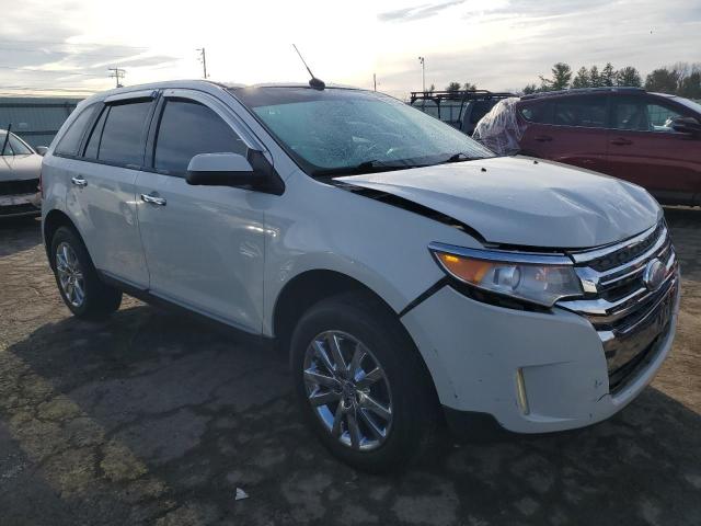 2FMDK4JC5BBB33846 - 2011 FORD EDGE SEL WHITE photo 4