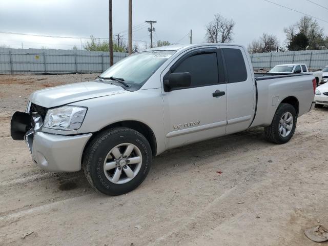 1N6BA0CA3BN313377 - 2011 NISSAN TITAN S SILVER photo 1