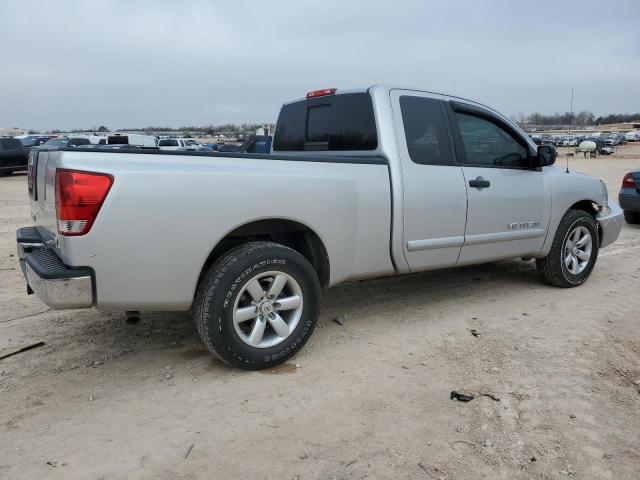 1N6BA0CA3BN313377 - 2011 NISSAN TITAN S SILVER photo 3