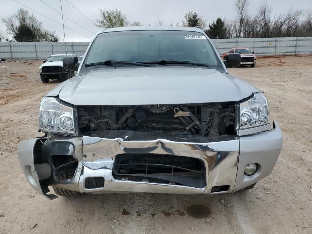 1N6BA0CA3BN313377 - 2011 NISSAN TITAN S SILVER photo 5