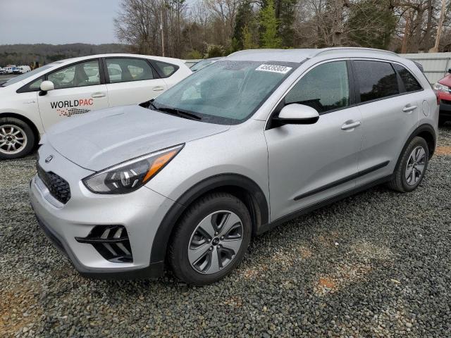 KNDCB3LC6L5396053 - 2020 KIA NIRO LX SILVER photo 1