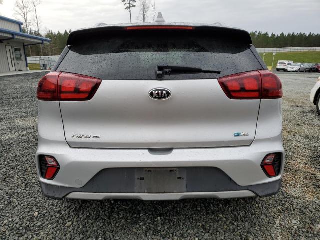 KNDCB3LC6L5396053 - 2020 KIA NIRO LX SILVER photo 6