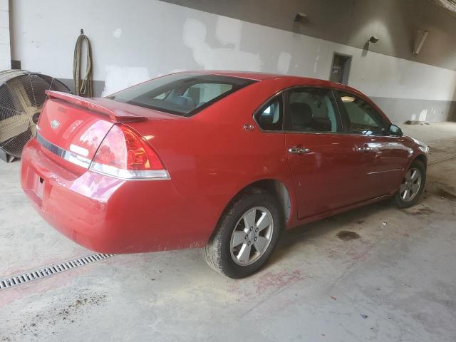 2G1WT55N081226096 - 2008 CHEVROLET IMPALA LT RED photo 3