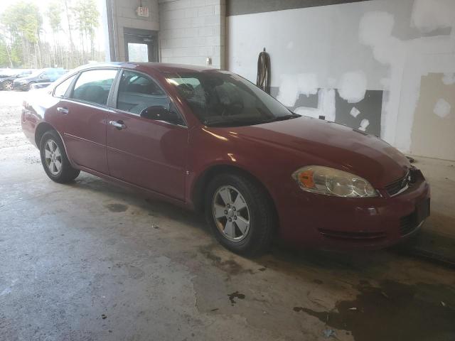 2G1WT55N081226096 - 2008 CHEVROLET IMPALA LT RED photo 4