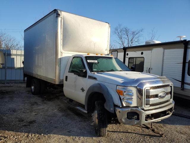 1FDUF4GT5BEB94565 - 2011 FORD F450 SUPER DUTY WHITE photo 1