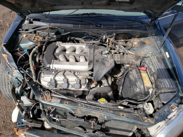 1HGCG1658YA007402 - 2000 HONDA ACCORD EX GREEN photo 11