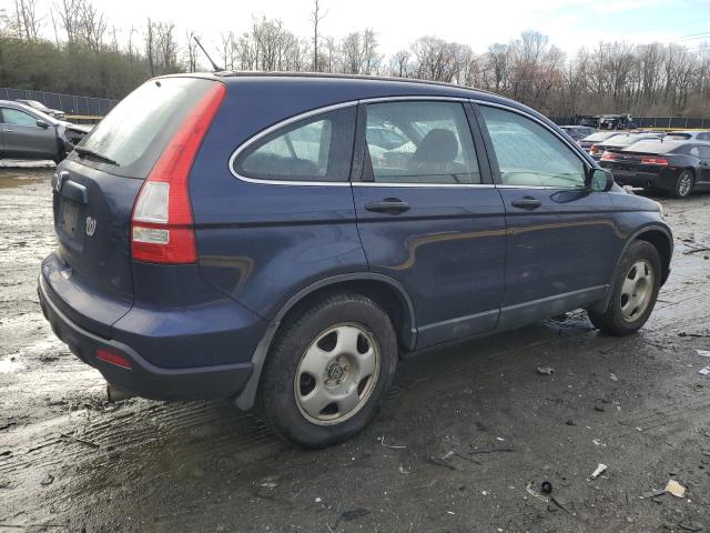 5J6RE48358L026760 - 2008 HONDA CR-V LX BLUE photo 3