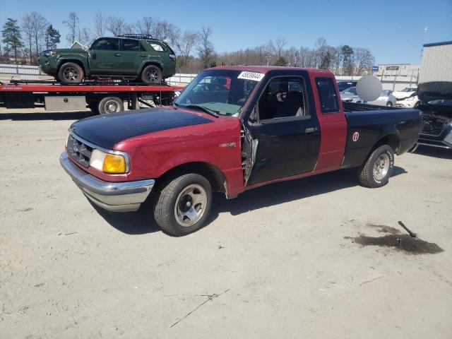 1FTCR14A5PPA79226 - 1993 FORD RANGER SUPER CAB RED photo 1